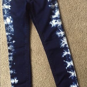 Bailey Super Skinny Tie Died Jeans